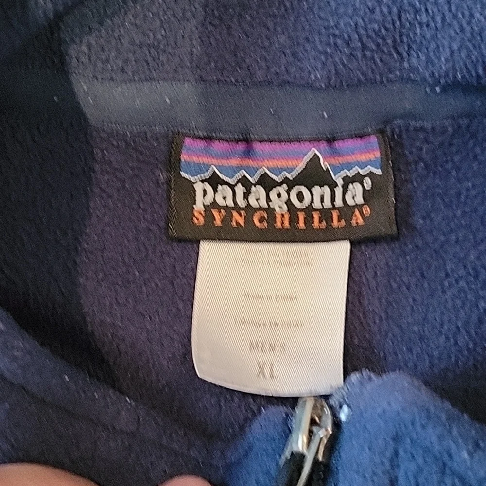Patagonia Synchilla full zip fleece jacket - Picture 3 of 4